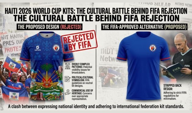 FIFA Haiti Jersey Design Rejection: The Cultural Battle Behind Haiti's 2026 World Cup Kits