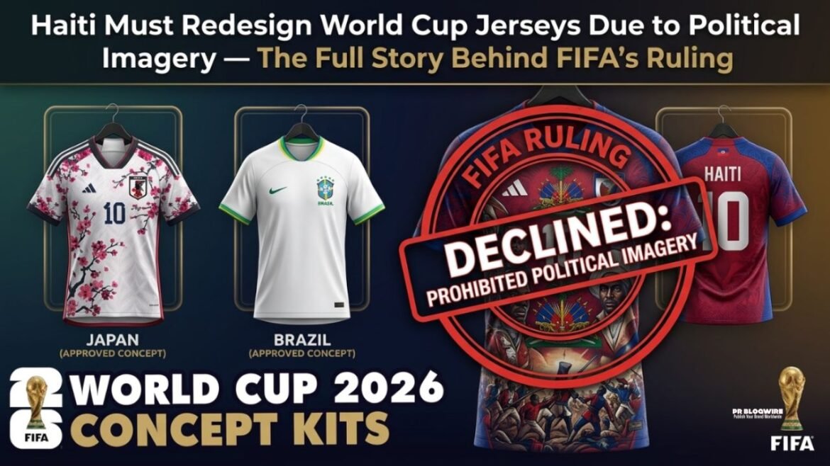 Haiti Must Redesign World Cup Jerseys Due to Political Imagery — The Full Story Behind FIFA's Ruling