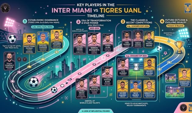 Key Players in the Inter Miami vs Tigres UANL Timeline