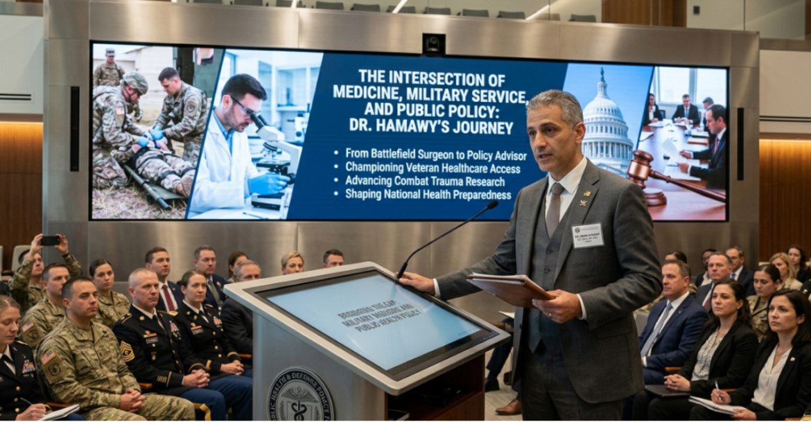 The Intersection of Medicine, Military Service, and Public Policy: The Journey of Dr. Adam Hamawy